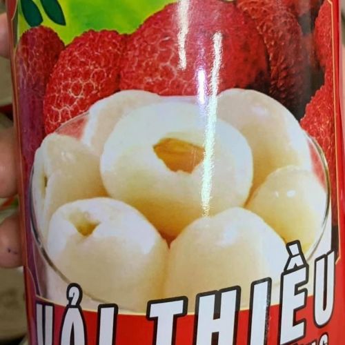 Canned lychee