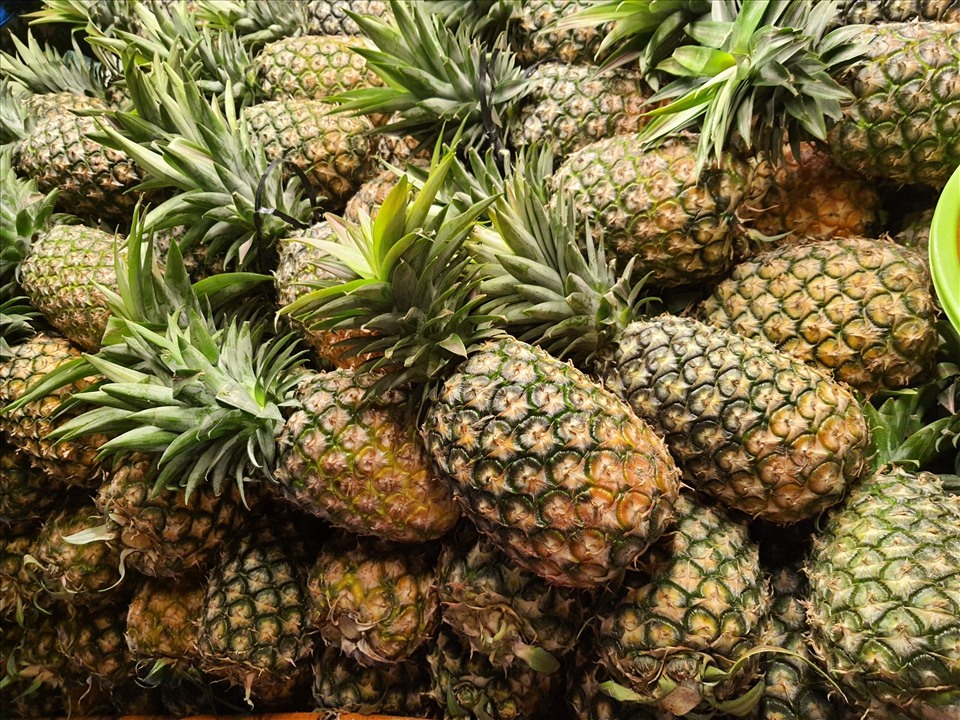 fresh pineapple